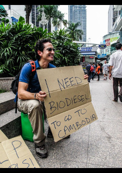 Fill My Tank : the first leg of bio-fuelled mission